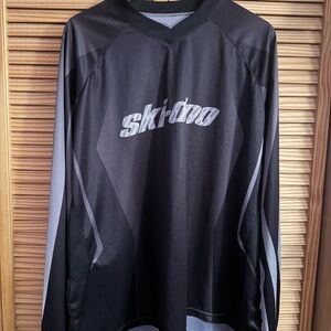 Banana Republic Black and Gray Men's Jersey